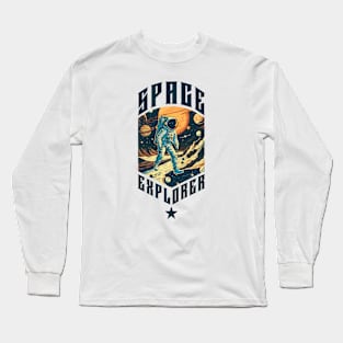 Space Explorer Long Sleeve T-Shirt